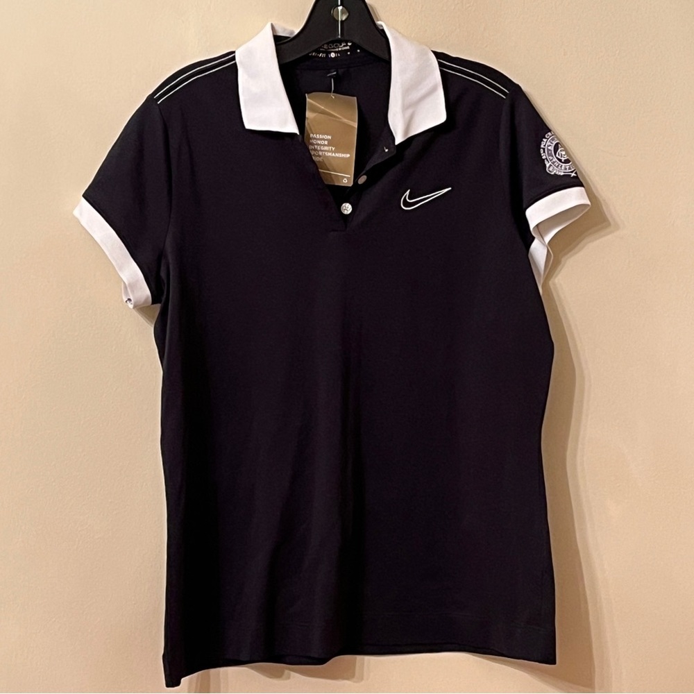 Nike Golf Black PGA Tour Polo Shirt